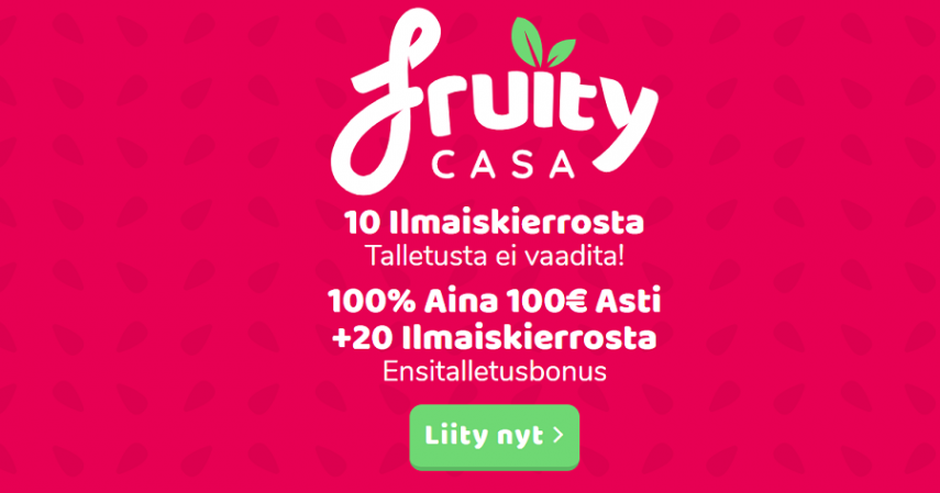 fruitycasa-arvostelu-tarjous
