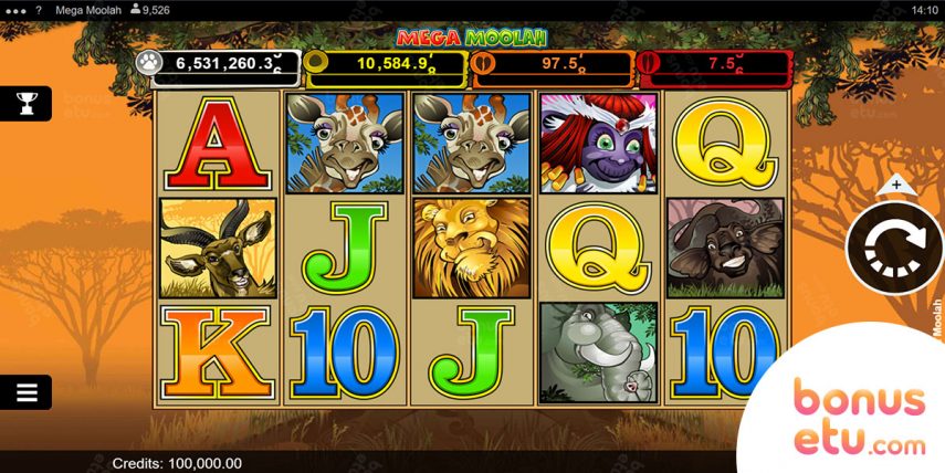 Mega Moolah Microgaming
