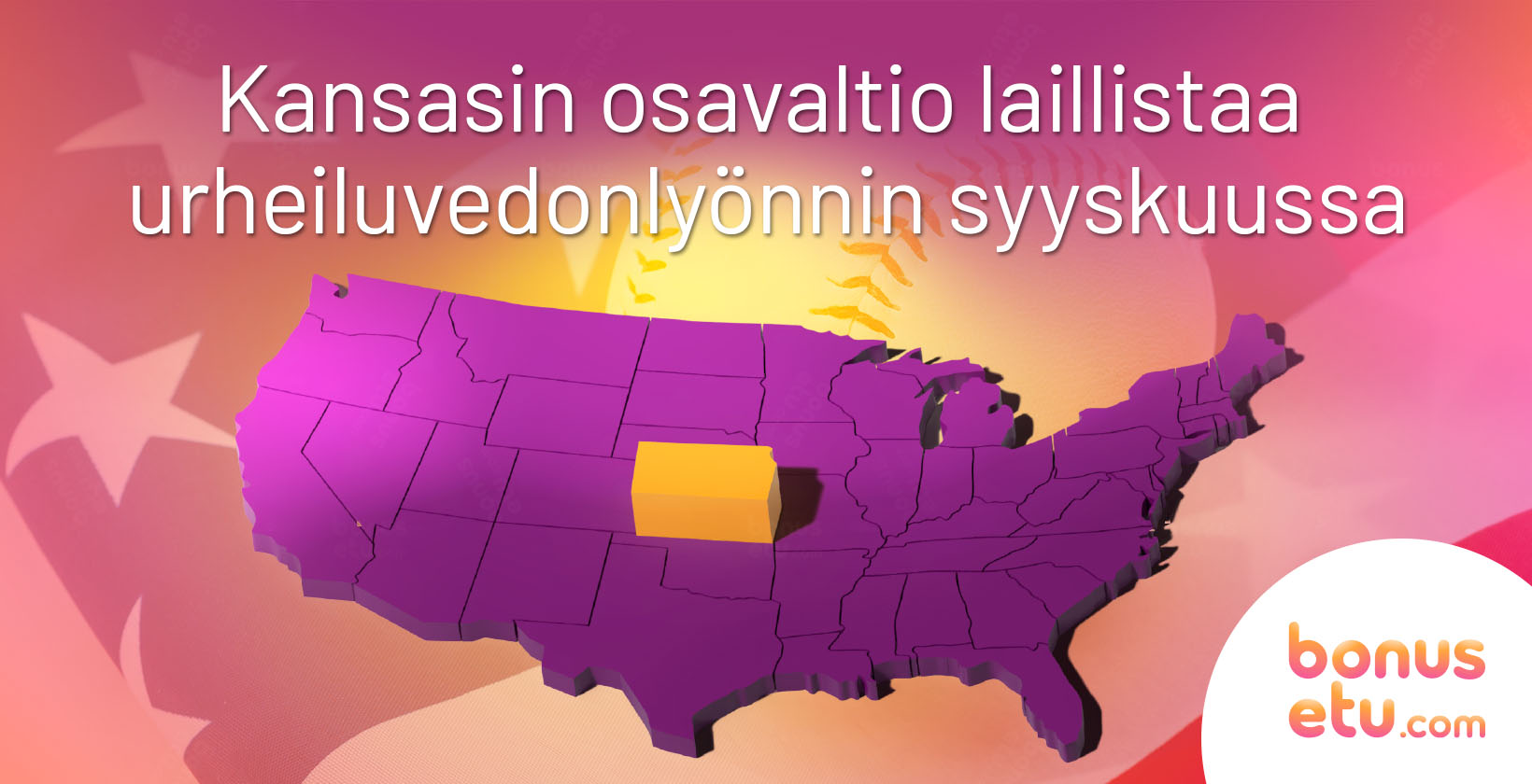 kansas laillistaa urheiluvedonlyönnin