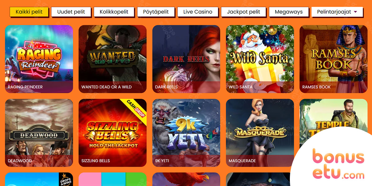 amok-casino-pelivalikoima