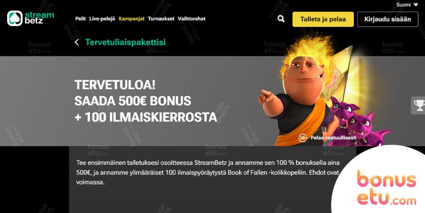 streambetz bonus