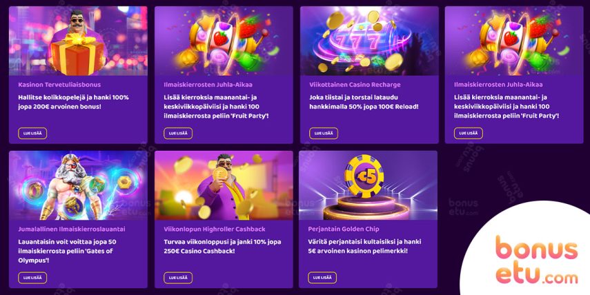 bonusbet bonustarjous