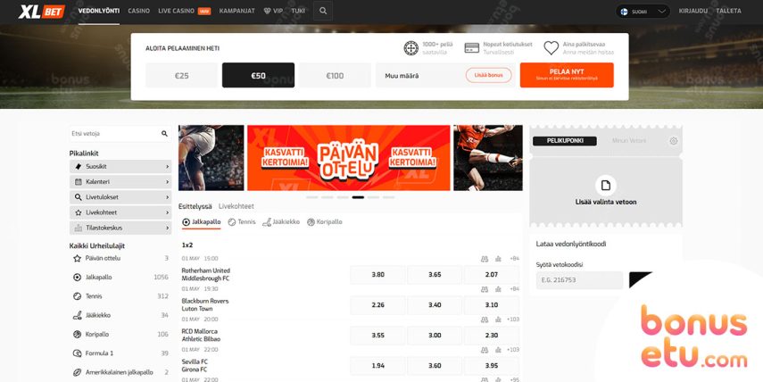 xlbet etusivu