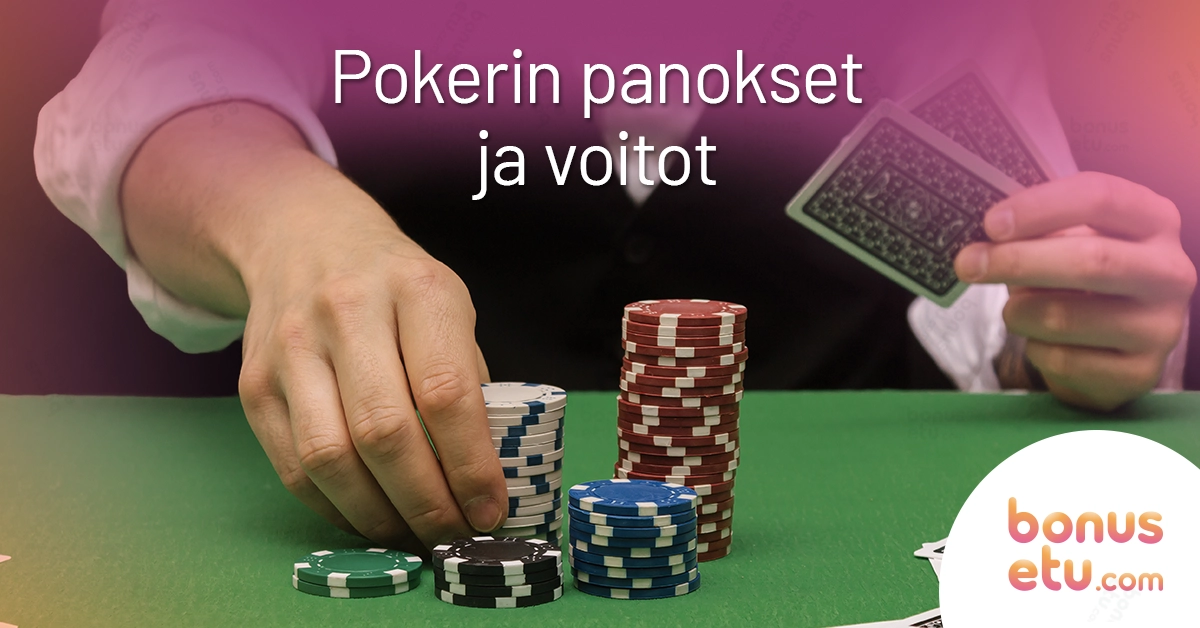 Pokerin panokset ja voitot