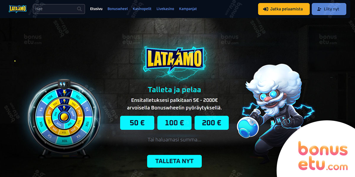 lataamo etusivu