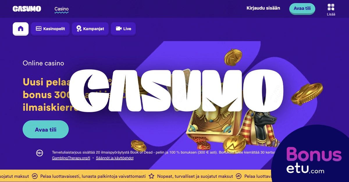 Casumo uudistui