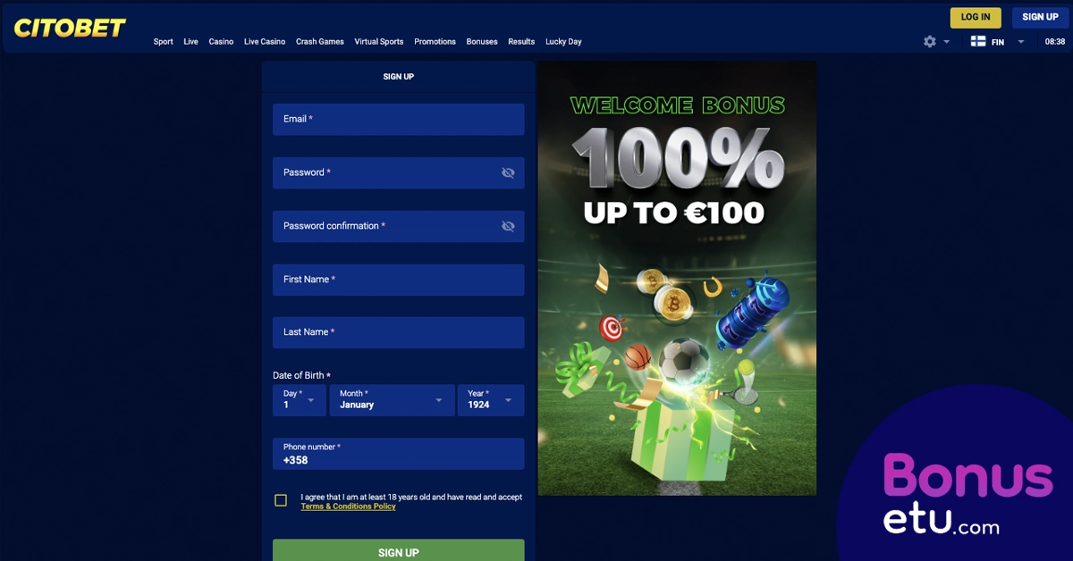 Citobet casino rekisteröityminen
