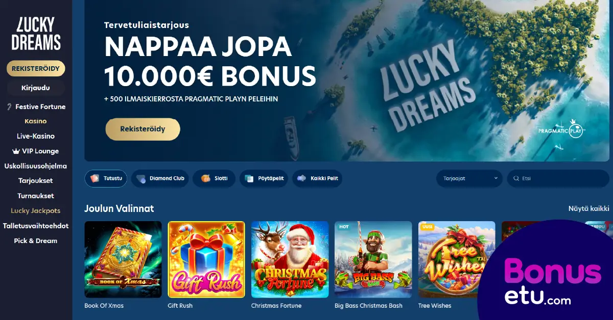 lucky dreams casino arvostelu