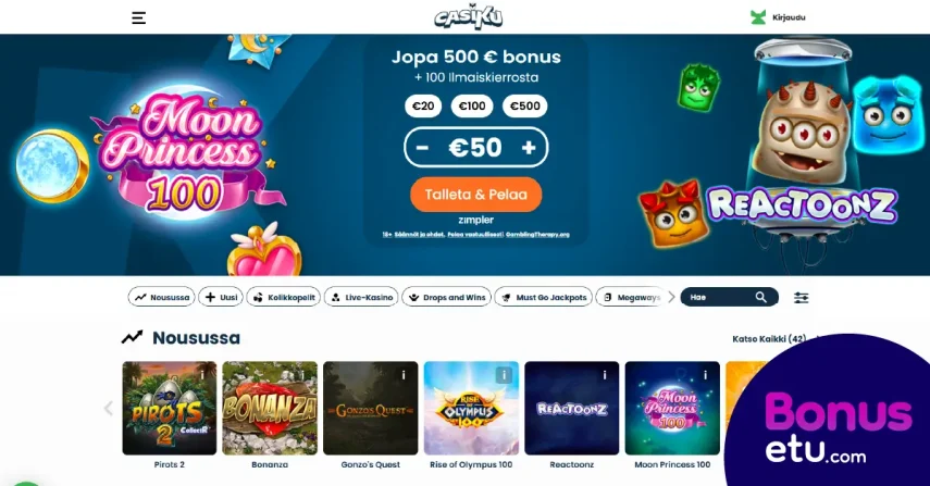 casiku casino arvostelu etusivu