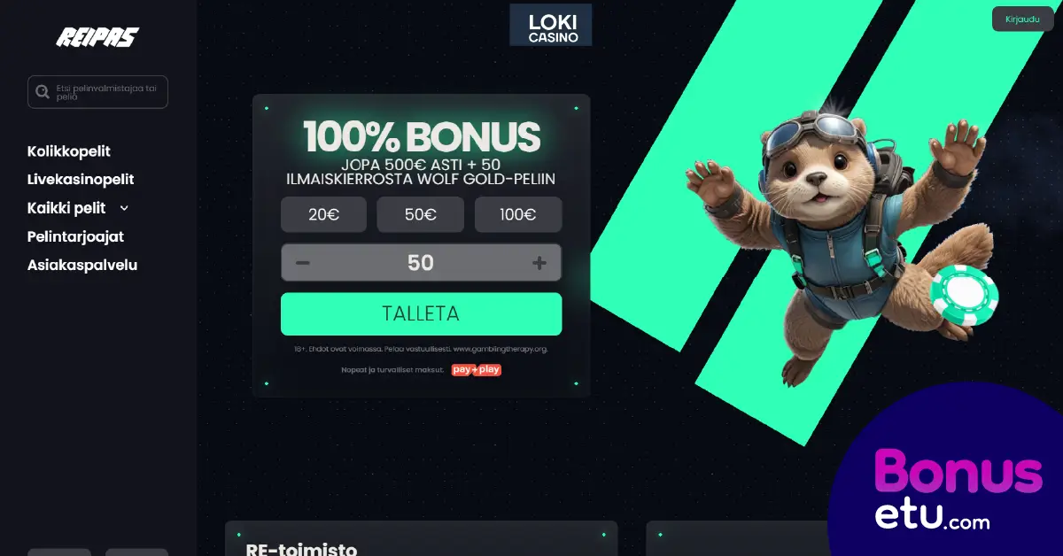 reipas casino etusivu